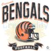 Cincinnati Bengals Historic Prime Football Helmet PNG