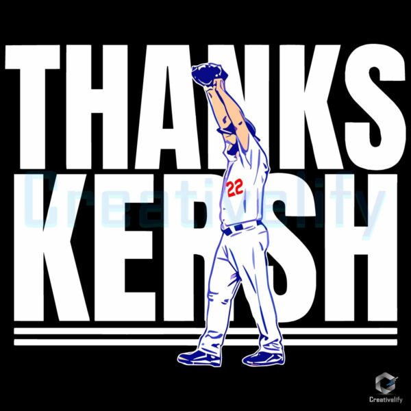 Clayton Kershaw Thanks Kersh PNG