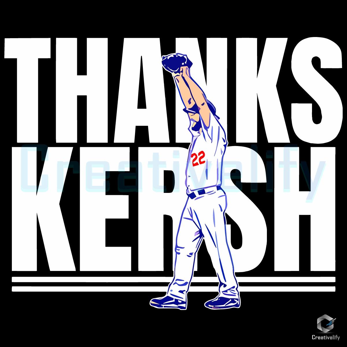 Clayton Kershaw Thanks Kersh PNG Clayton Kershaw Thanks Kersh PNG