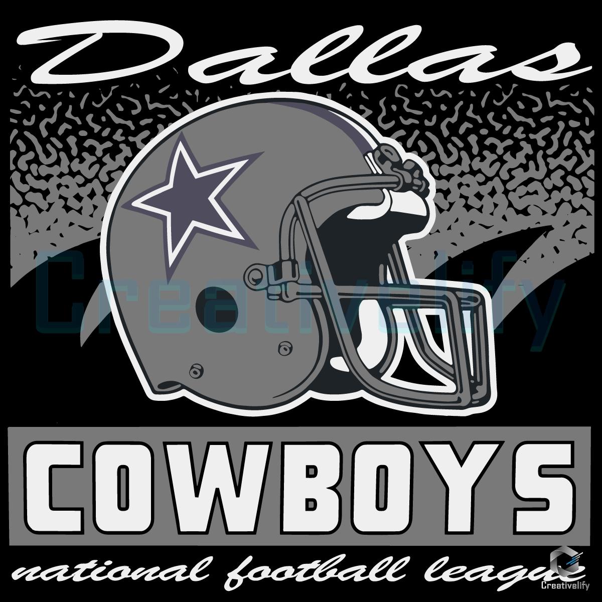 Dallas Cowboys Historic Waver Football Logo SVG Dallas Cowboys Historic Waver Football Logo SVG