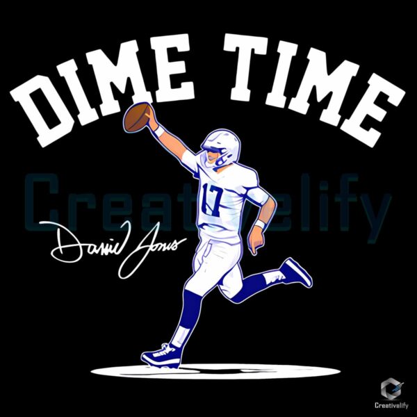 Daniel Jones Indianapolis Dime Time PNG