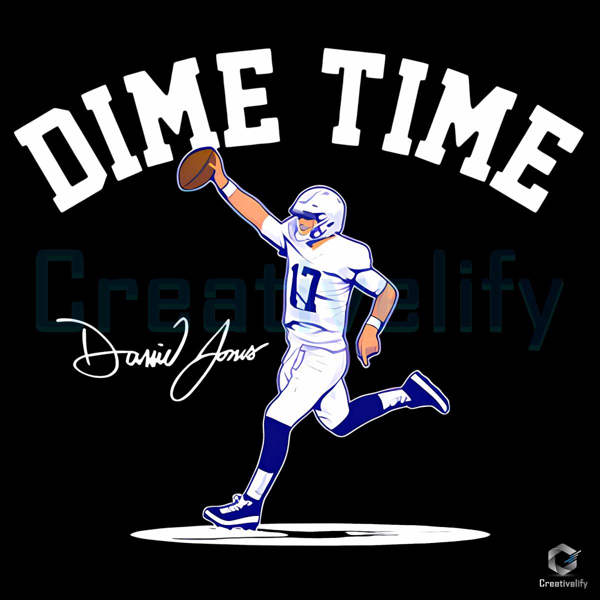 Daniel Jones Indianapolis Dime Time PNG Daniel Jones Indianapolis Dime Time PNG