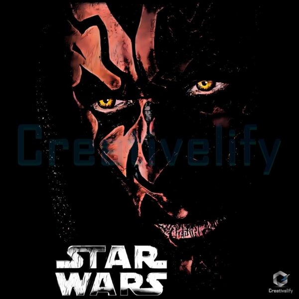 Darth Maul Star Wars Phantom Menace Dark Side Sith Clone Wars Disney PNG