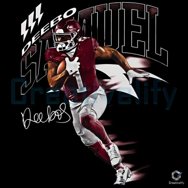 Deebo Samuel Washington Retro Nfl Players PNG