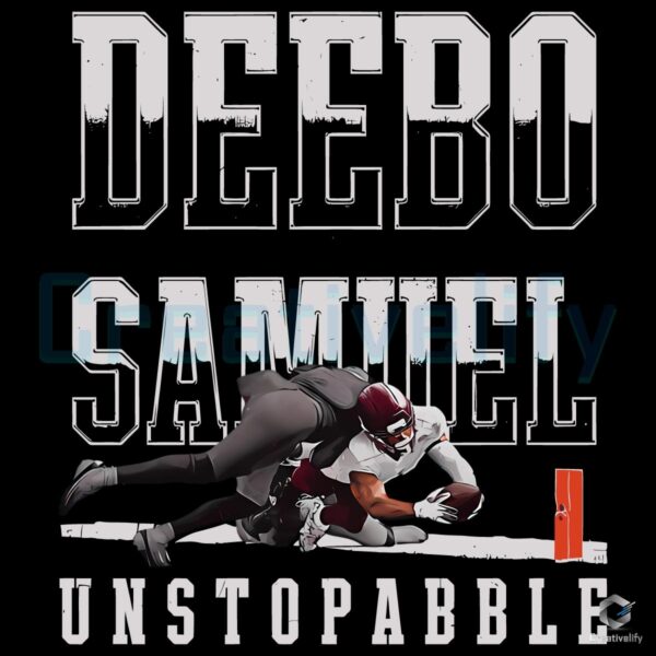 Deebo Samuel Washington Unstoppable Football PNG