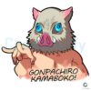 Demon Slayer Inosuke Gonpachiro Kamaboko Funny Anime PNG