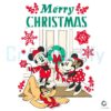 Disney Christmas Mickey And Minnie Pluto Holiday PNG