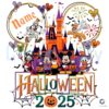 Disney Halloween 2025 Mickey And Friends Family Vacation Matching Custom PNG
