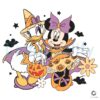 Disney Minnie And Daisy Halloween Besties Girls Trip 2025 SVG