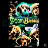 Disney Spooky Buddies Halloween Puppies Glow Green Vintage Movie PNG