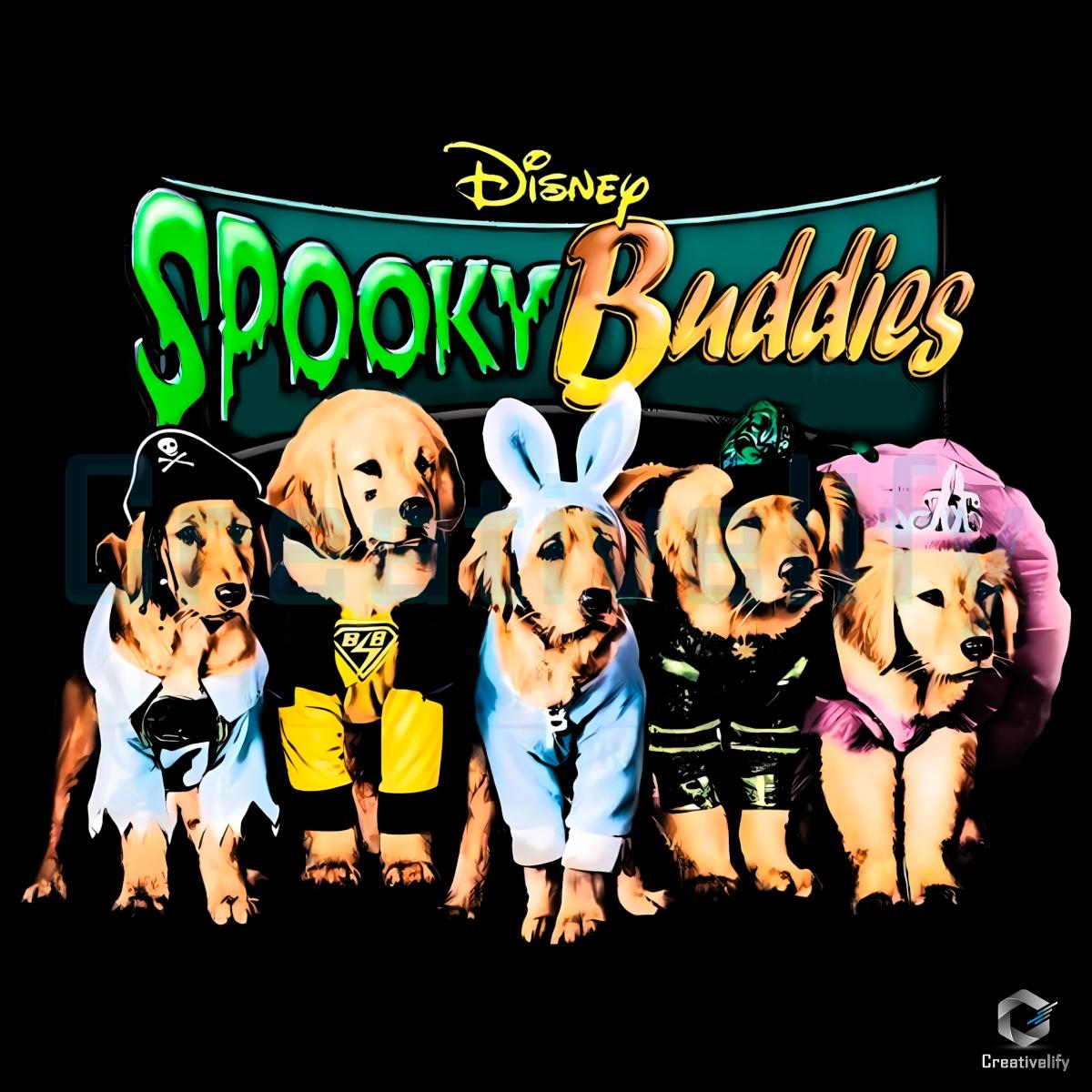 Disney Spooky Buddies Vintage Halloween Puppies Dog Movie PNG Disney Spooky Buddies Vintage Halloween Puppies Dog Movie PNG