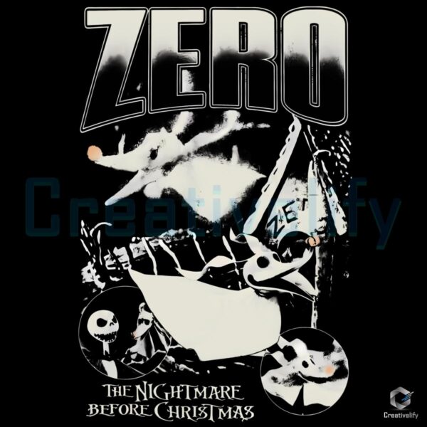 Disney Zero Dog Nightmare Before Christmas Jack Skellington PNG