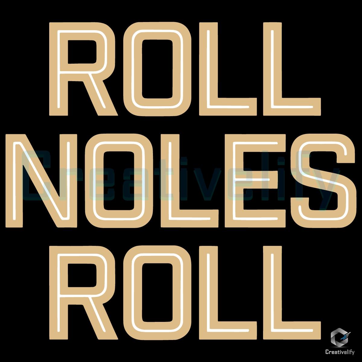 Fsu Roll Noles Roll Florida State Seminoles Football SVG Fsu Roll Noles Roll Florida State Seminoles Football SVG