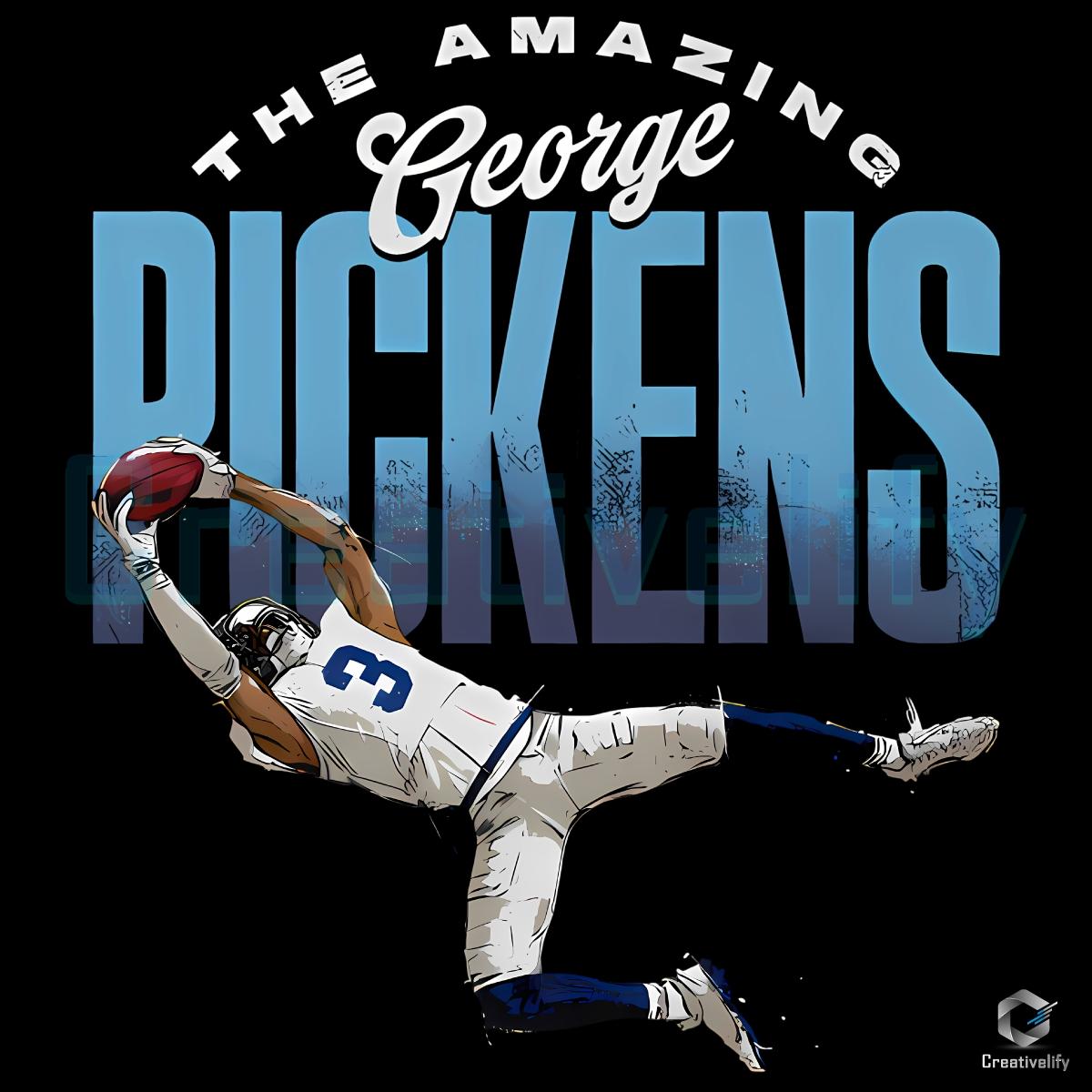 George Pickens Dallas The Amazing PNG George Pickens Dallas The Amazing PNG