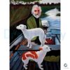 Goodfellas Movie Dog Painting Scene Art PNG
