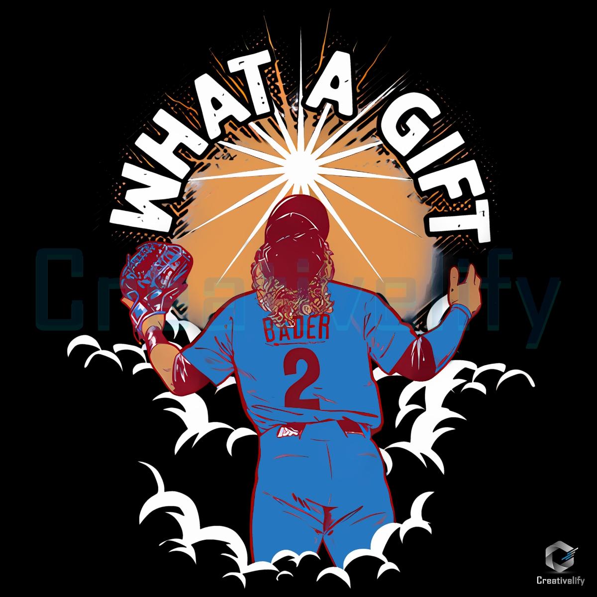 Harrison Bader What A Gift PNG Harrison Bader What A Gift PNG