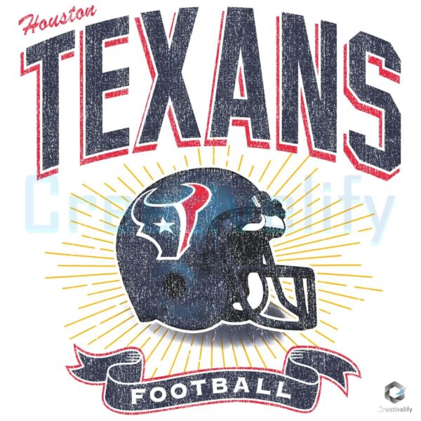 Houston Texans Historic Prime Football Helmet PNG