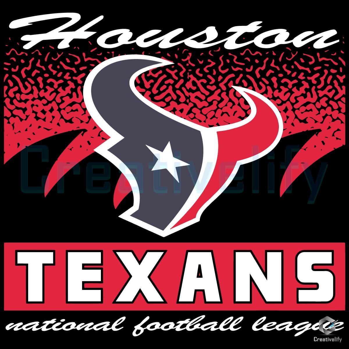 Houston Texans Historic Waver Football Logo SVG Houston Texans Historic Waver Football Logo SVG