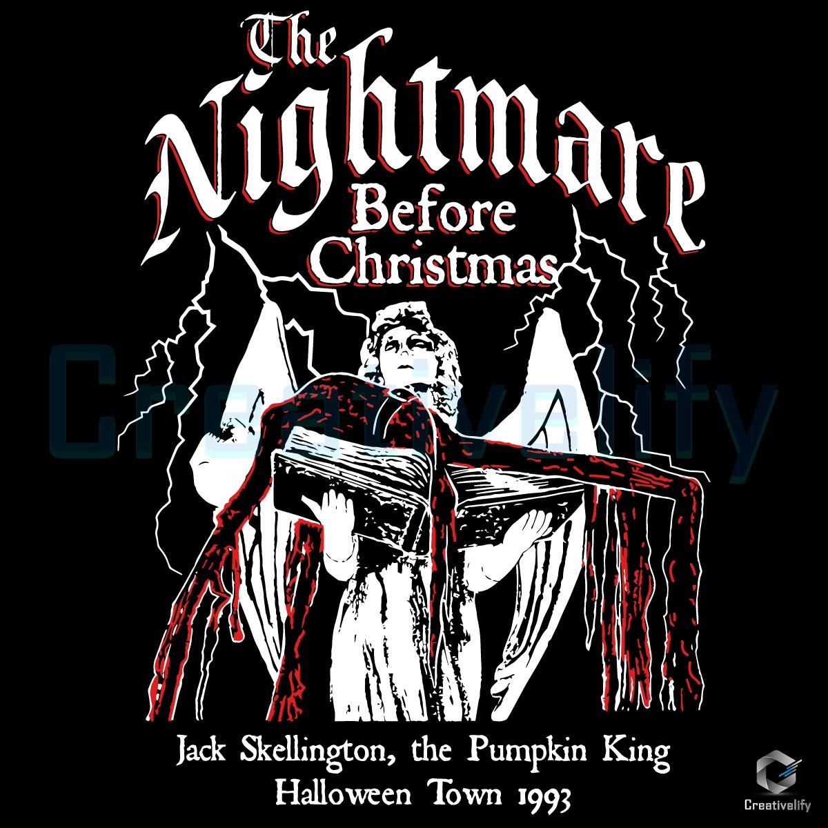 Jack Skellington Angel Nightmare Before Christmas SVG Jack Skellington Angel Nightmare Before Christmas SVG