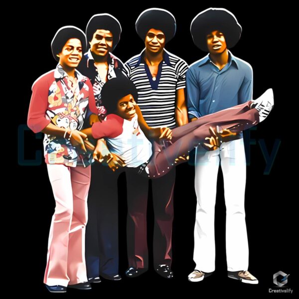 Jackson 5 Vintage Band PNG
