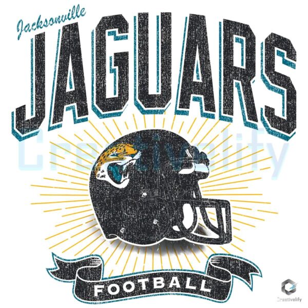 Jacksonville Jaguars Historic Prime Football Helmet PNG