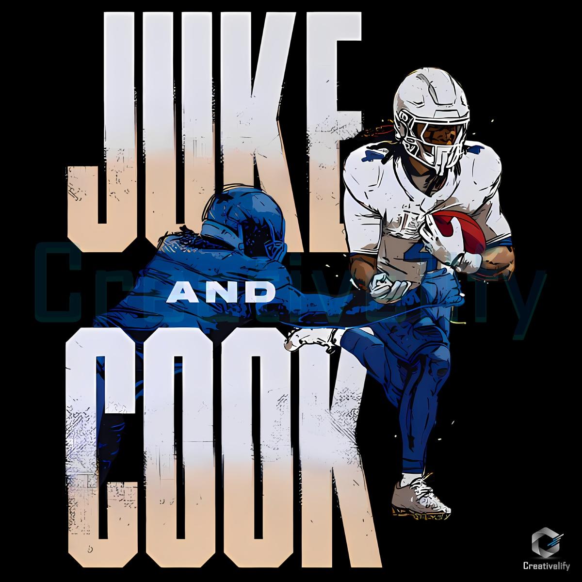 James Cook Buffalo Bills Juke And Cook Football PNG James Cook Buffalo Bills Juke And Cook Football PNG