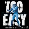Jameson Williams Detroit Too Easy PNG