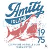 Jaws Amity Island 1975 Retro Shark Attack Vintage SVG