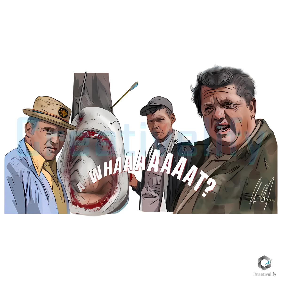 Jaws Movie A What Funny Quote Scene PNG Jaws Movie A What Funny Quote Scene PNG