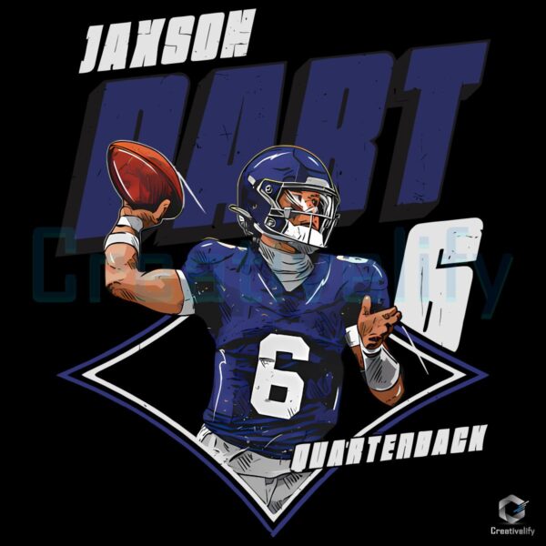 Jaxson Dart New York Diamond PNG