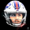 Josh Allen Buffalo Bills Nfl Football Quarterback Portrait PNG