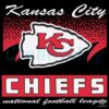Kansas City Chiefs Historic Waver Football Logo SVG