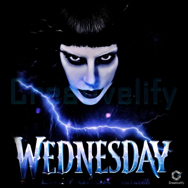 Lady Gaga Wednesday Netflix Season 2 Rosaline Rotwood Character PNG