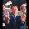 Leonardo Dicaprio The Wolf Of Wall Street Middle Finger Scene PNG