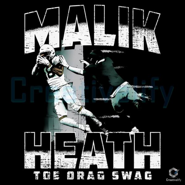 Malik Heath Green Bay Toe Drag Swag PNG