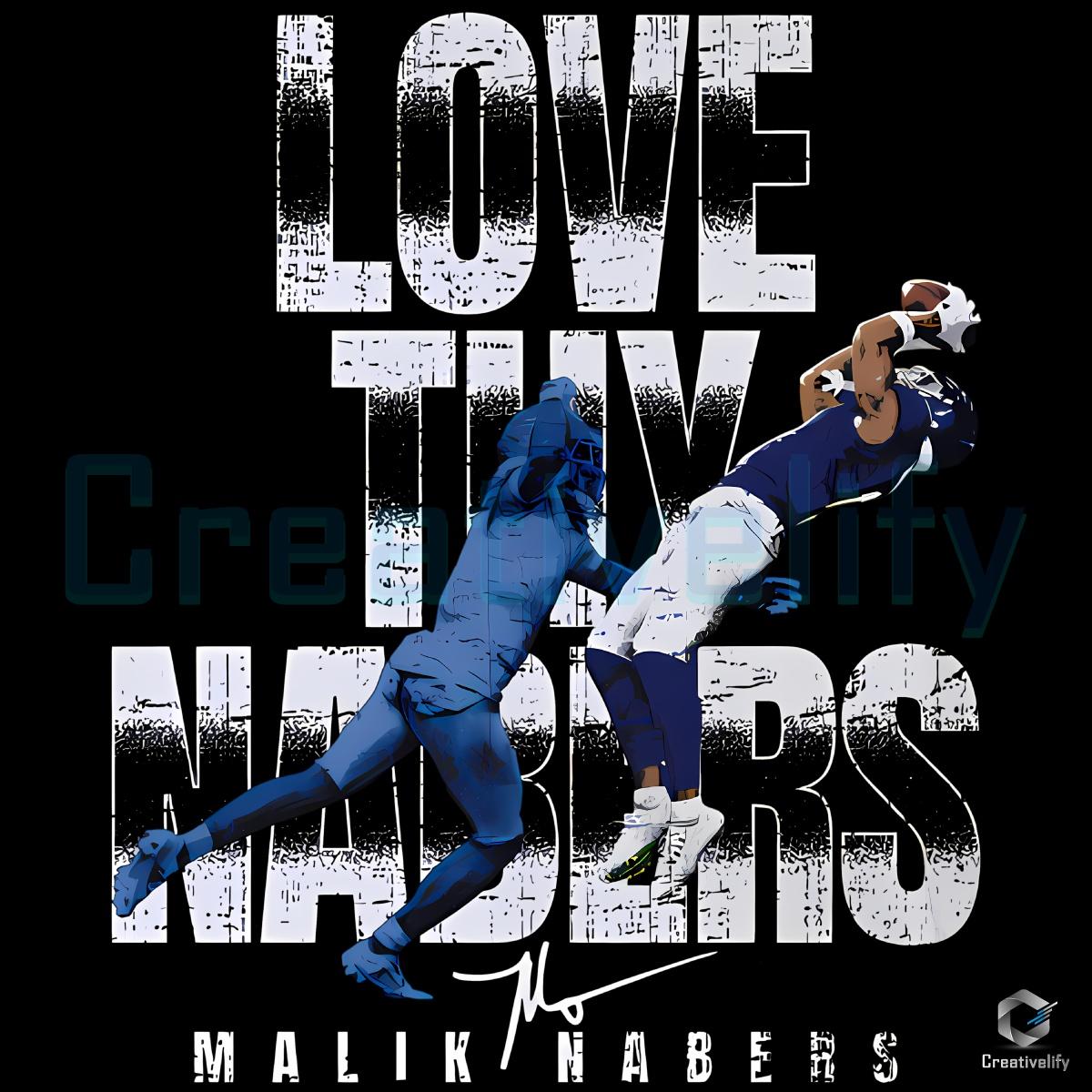 Malik Nabers New York G Love Thy Nabers PNG Malik Nabers New York G Love Thy Nabers PNG
