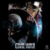 Marvel Captain America Civil War Vs Iron Man Vintage Superhero Movie PNG