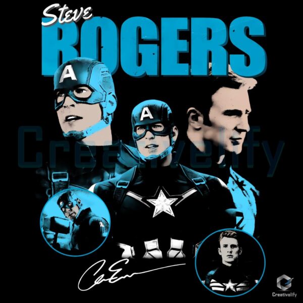 Marvel Steve Rogers Captain America Vintage Comic Art PNG