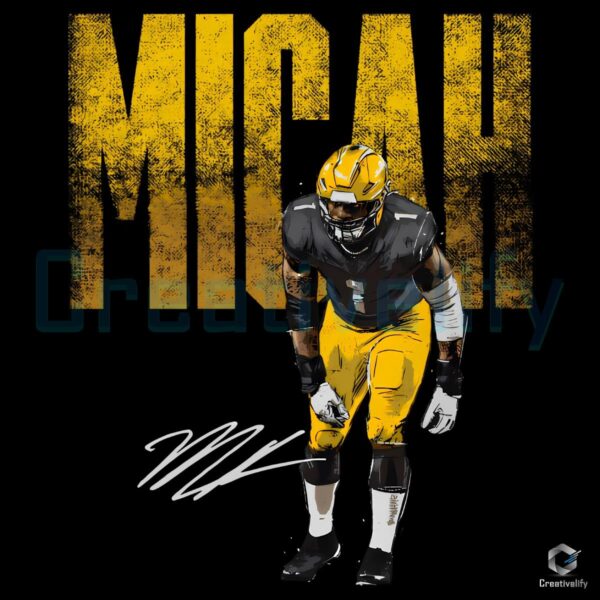 Micah Parsons Green Bay Bold PNG