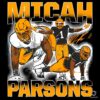 Micah Parsons Masterpiece Shirt Football Player Graphic PNG