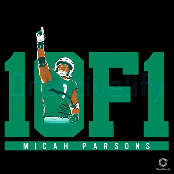 Micah Parsons One Of One PNG