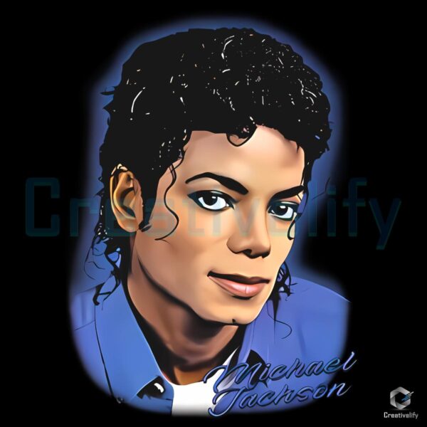 Michael Jackson King Of Pop Retro Vintage Bootleg PNG