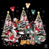 Mickey And Friends Christmas Tree Party Holiday Disney Family Matching PNG