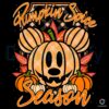 Mickey Mouse Pumpkin Spice Season Fall Autumn Leaves Pumpkins PNG