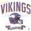 Minnesota Vikings Historic Prime Football Helmet PNG
