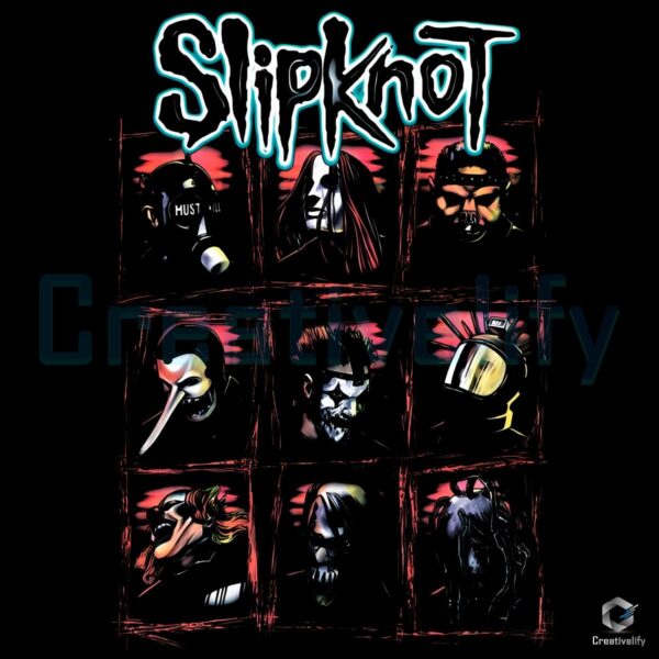 Music Slipknot Vintage Washed PNG