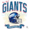 New York Giants Historic Prime Football Helmet PNG
