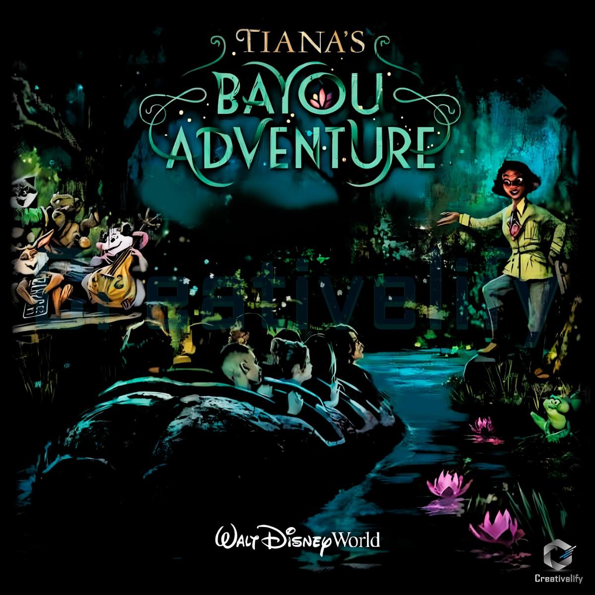 Princess Tianas Bayou Adventure Palace Disney Princess PNG Princess Tianas Bayou Adventure Palace Disney Princess PNG