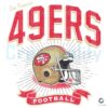 San Francisco 49Ers Historic Prime Football Helmet PNG