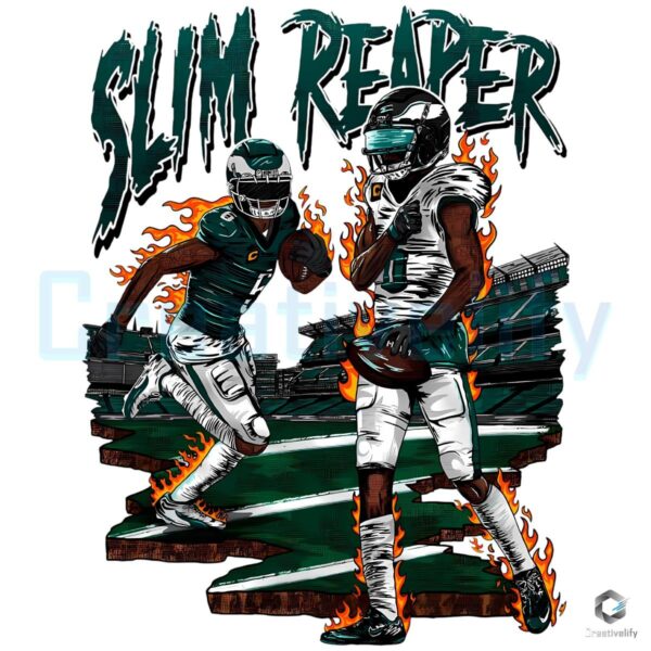 Slim Reaper Donovan Mcnabb Devonta Smith Philadelphia Eagles PNG